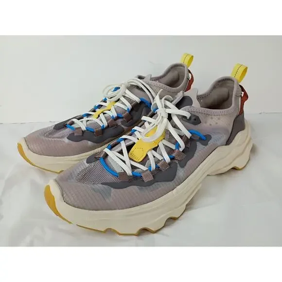 Sorel Kinetic Breakthru Women's 11 Tech Lace Shoes (Vapor / Chalk) NL4691-608 - Picture 5 of 10